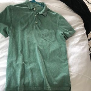 J. Crew men’s polo shirt - green